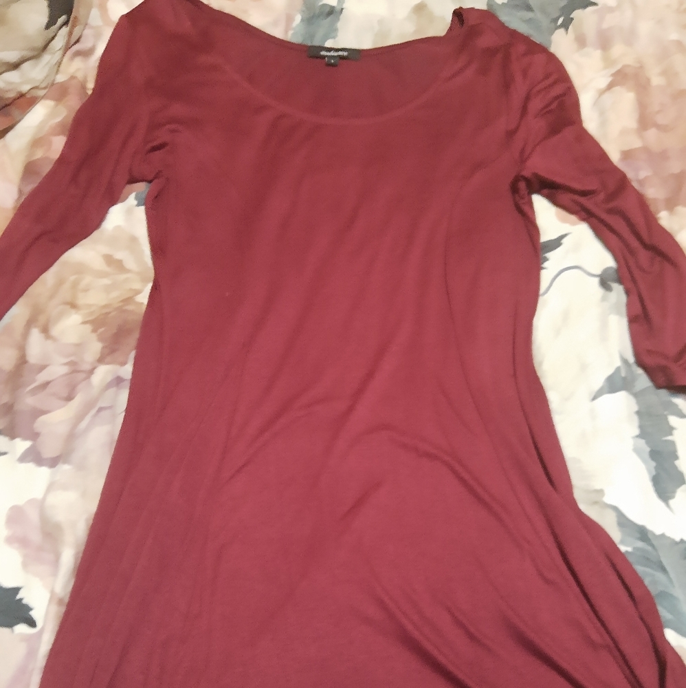 SOLD Burgundy Dress